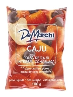 Polpa de Fruta Congelada de Caju De Marchi Embalagem 1