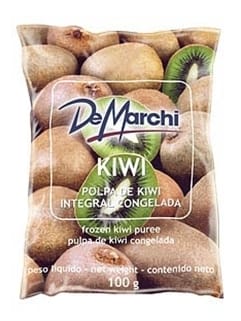 Polpa de Fruta Congelada de Kiwi De Marchi Embalagem 1