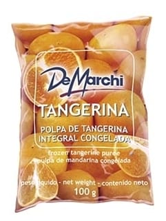 Polpa de Fruta Congelada de Tangerina De Marchi Embalagem 1