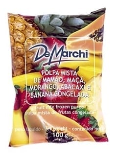 Polpa de Fruta Congelada de Vitamina De Marchi Embalagem 1